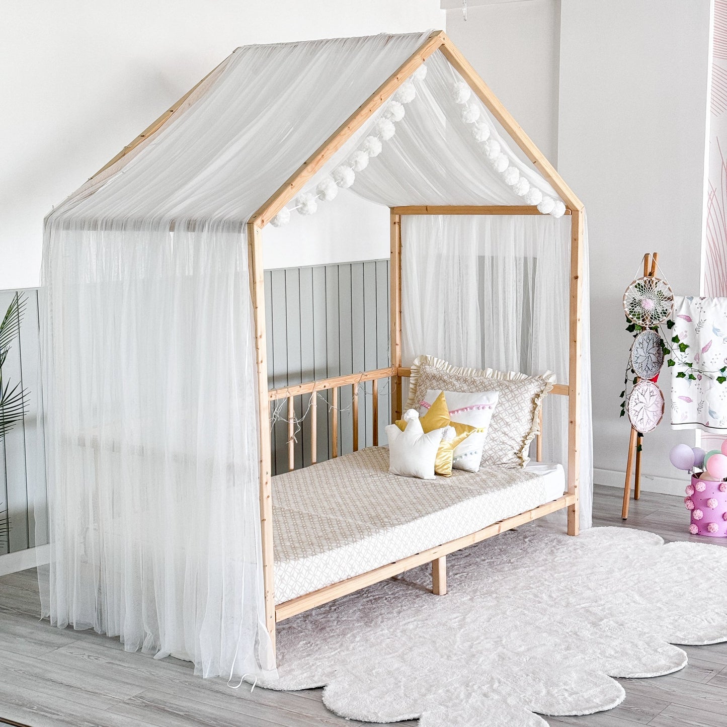 Beyaz Montessori Cibinlik - A Tipi