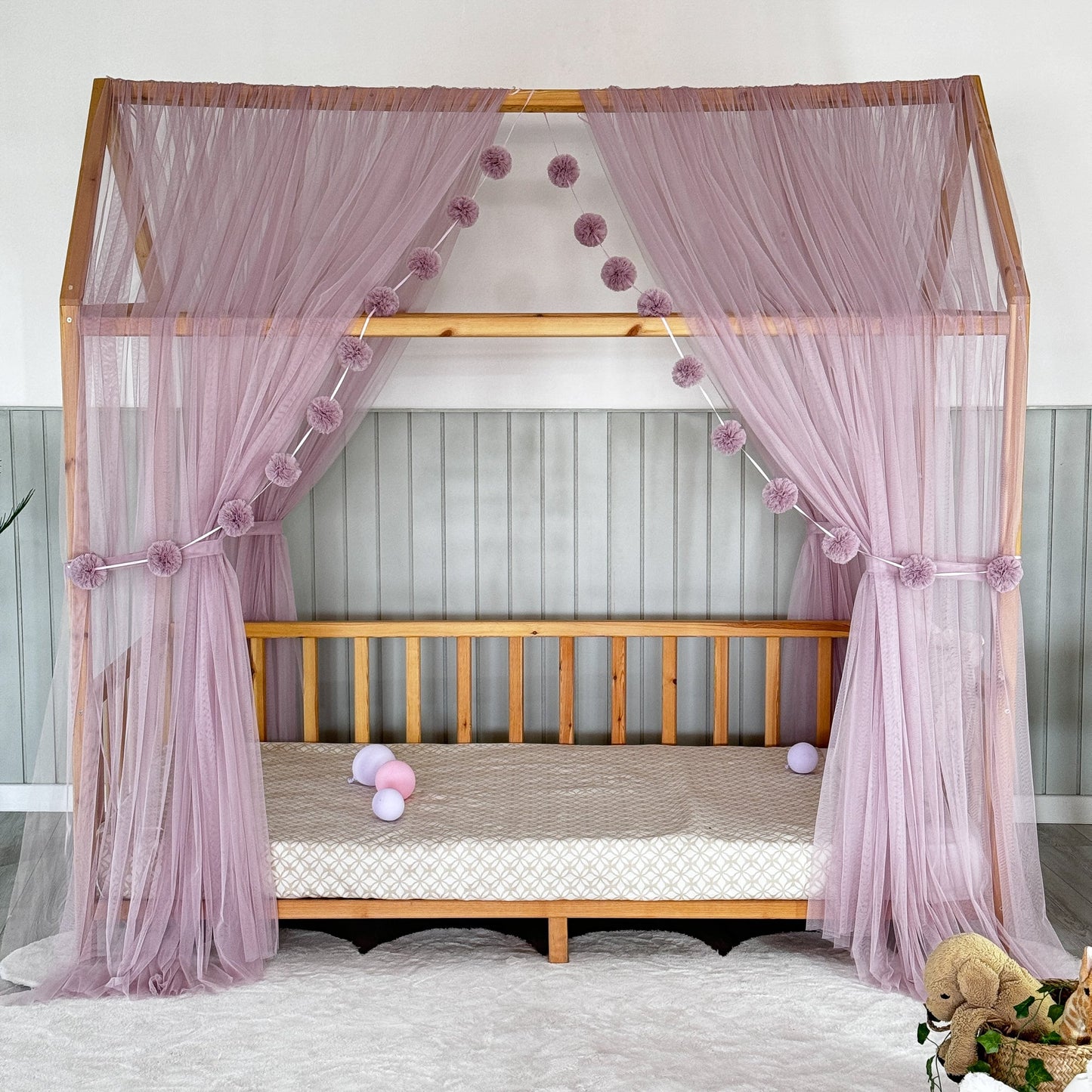 Pastel Pembe Montessori Cibinlik