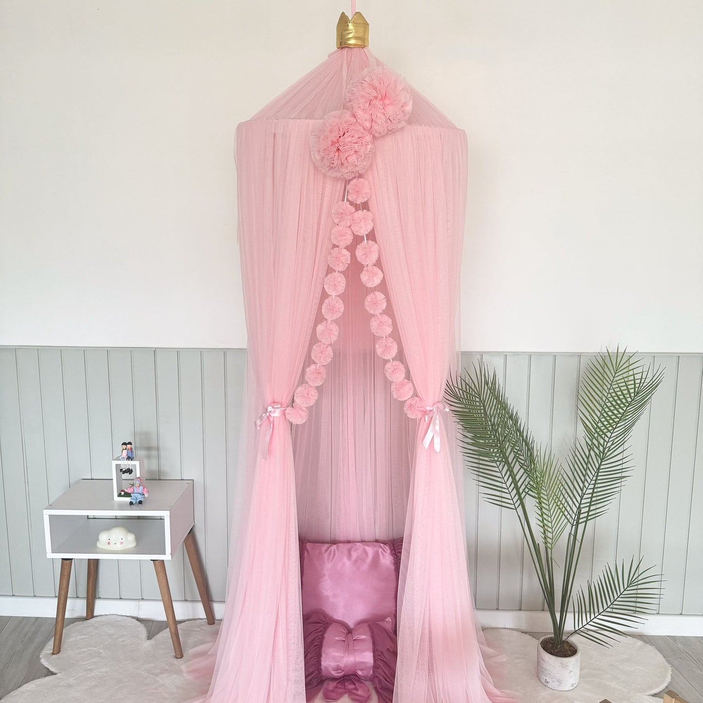 Premium Toz Pembe Cibinlik