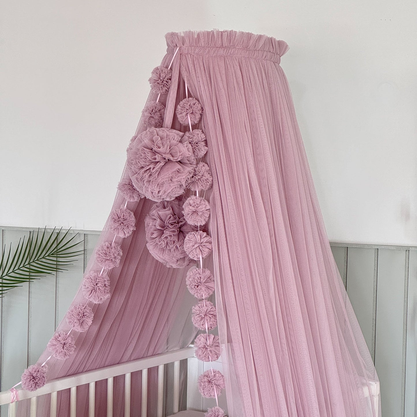 Pastel Pembe Beşik Cibinliği