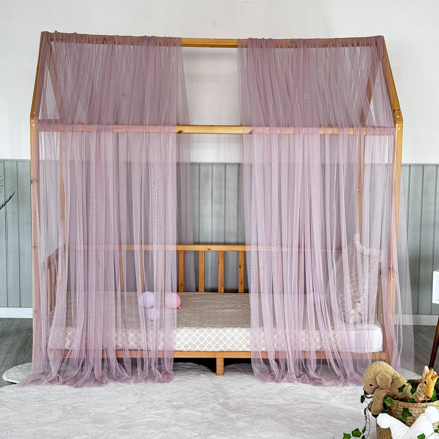 Pastel Pembe Montessori Cibinlik