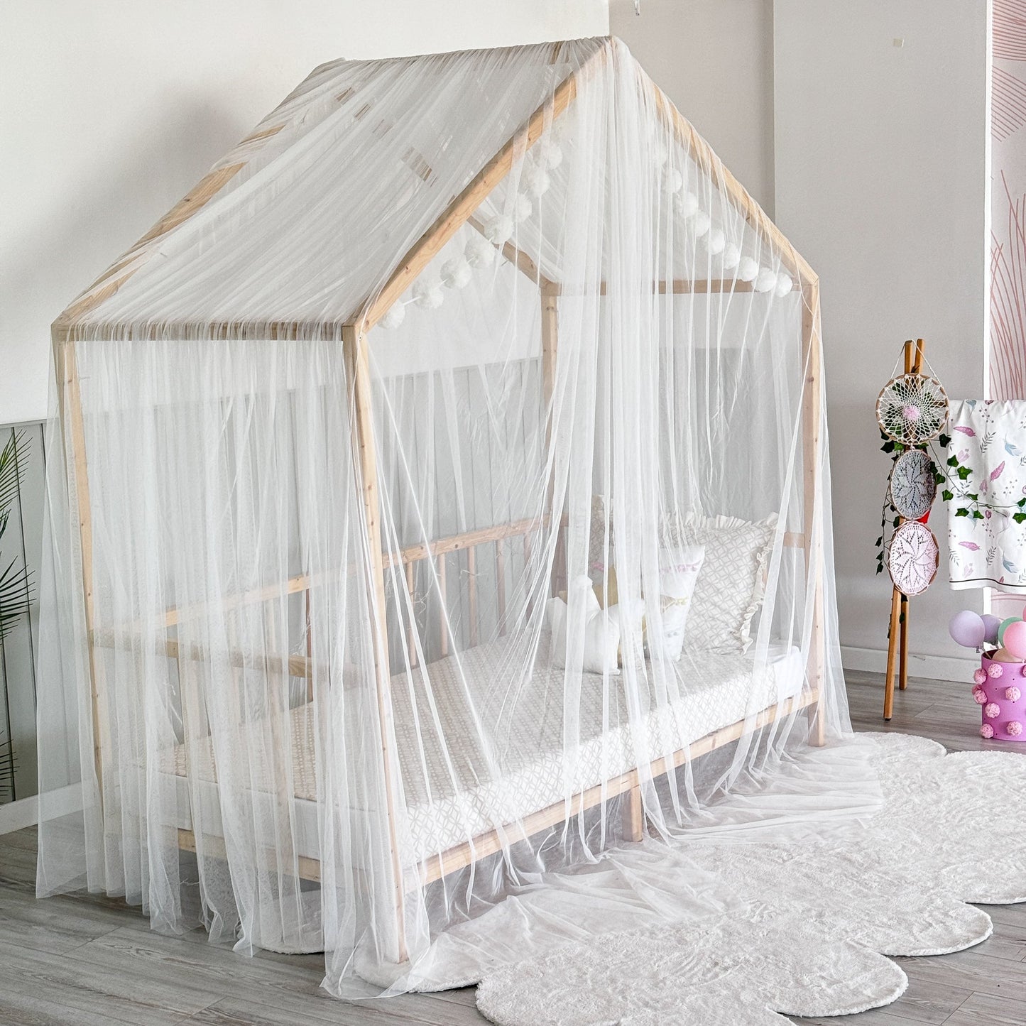 Beyaz Montessori Cibinlik - A Tipi