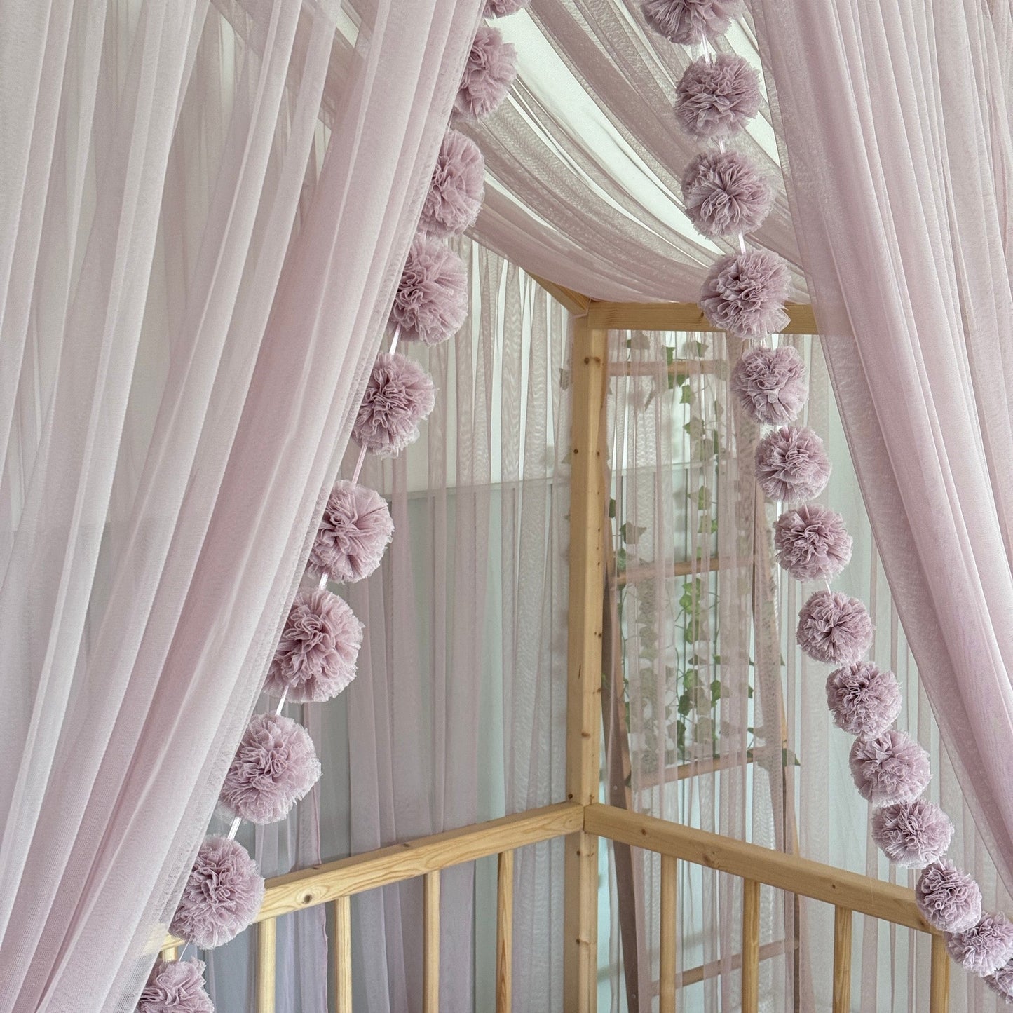Pastel Pembe Premium Montessori Cibinlik - A Tipi
