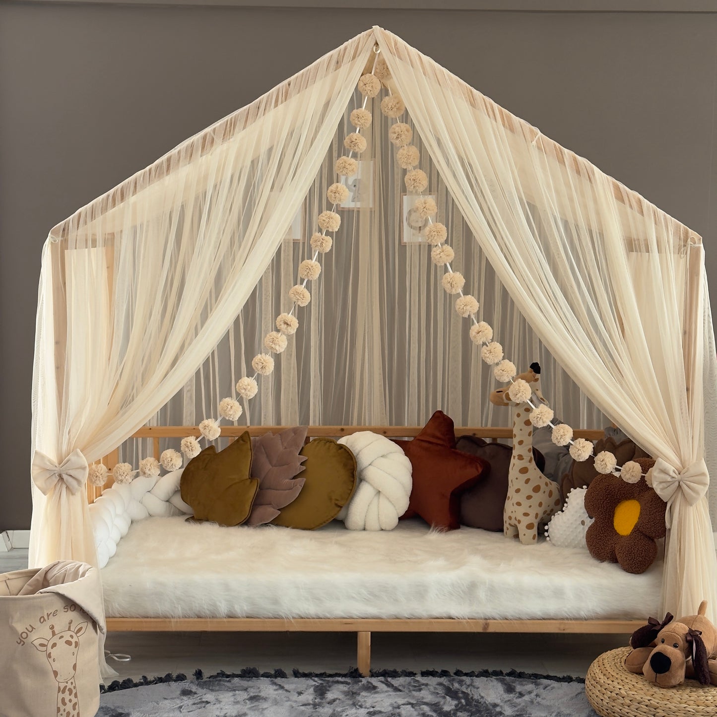 Bal Köpüğü Montessori Cibinlik - Premium A Tipi