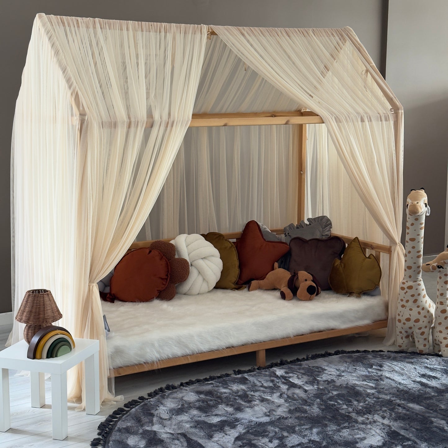 Bal Köpüğü Montessori Cibinlik - Premium Standart