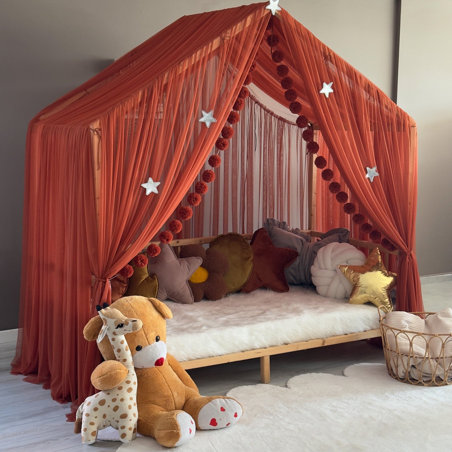 Tarçın Montessori Cibinlik - Premium A Tipi