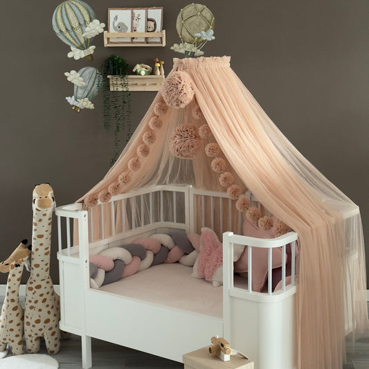 Açık Pudra Aparatlı Beşik Cibinliği