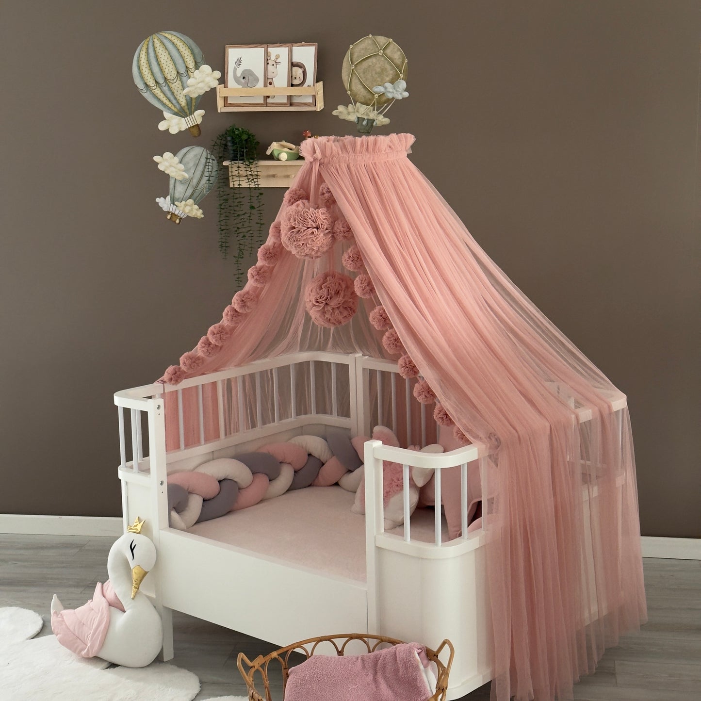 Pudra Aparatlı Beşik Cibinliği