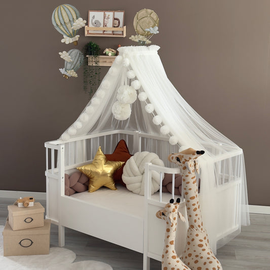 Krem Aparatlı Beşik Cibinliği