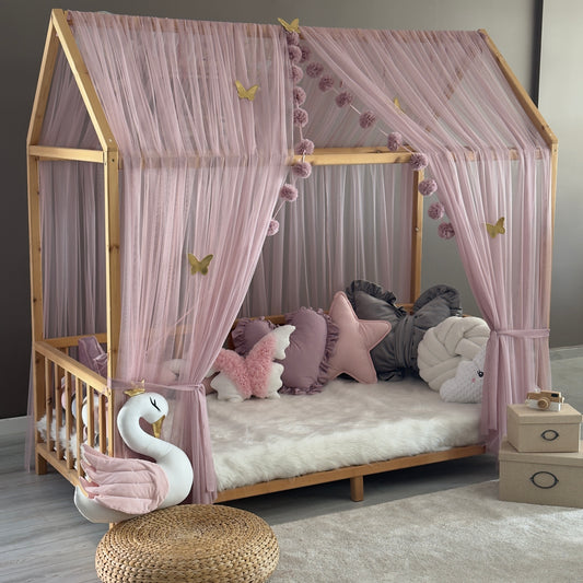 Pastel Pembe Montessori Cibinlik - Standart