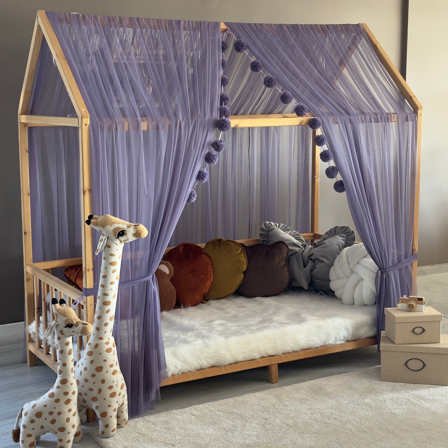 Gece Mavisi Montessori Cibinlik - Standart