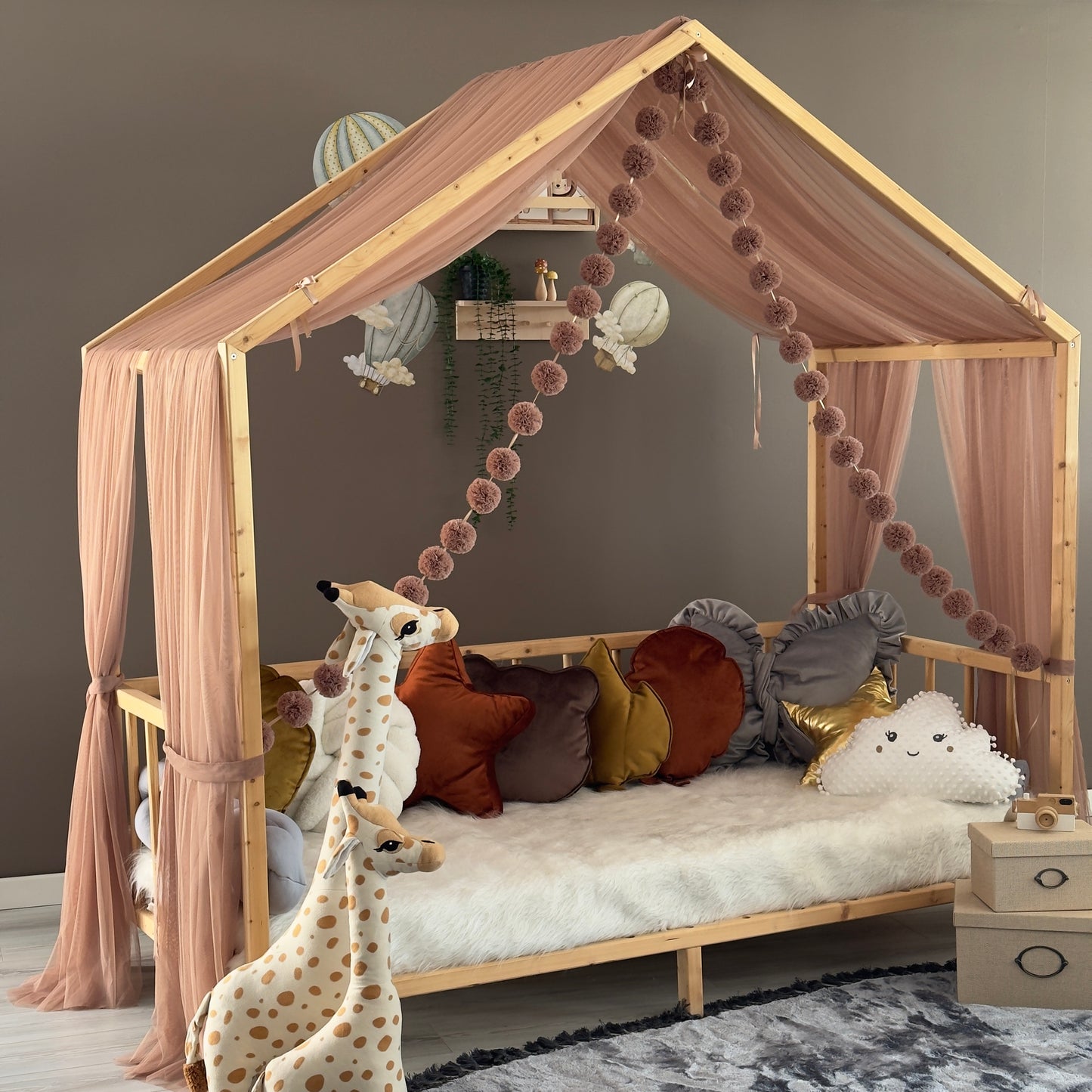 Kahverengi Montessori Cibinlik - A Tipi