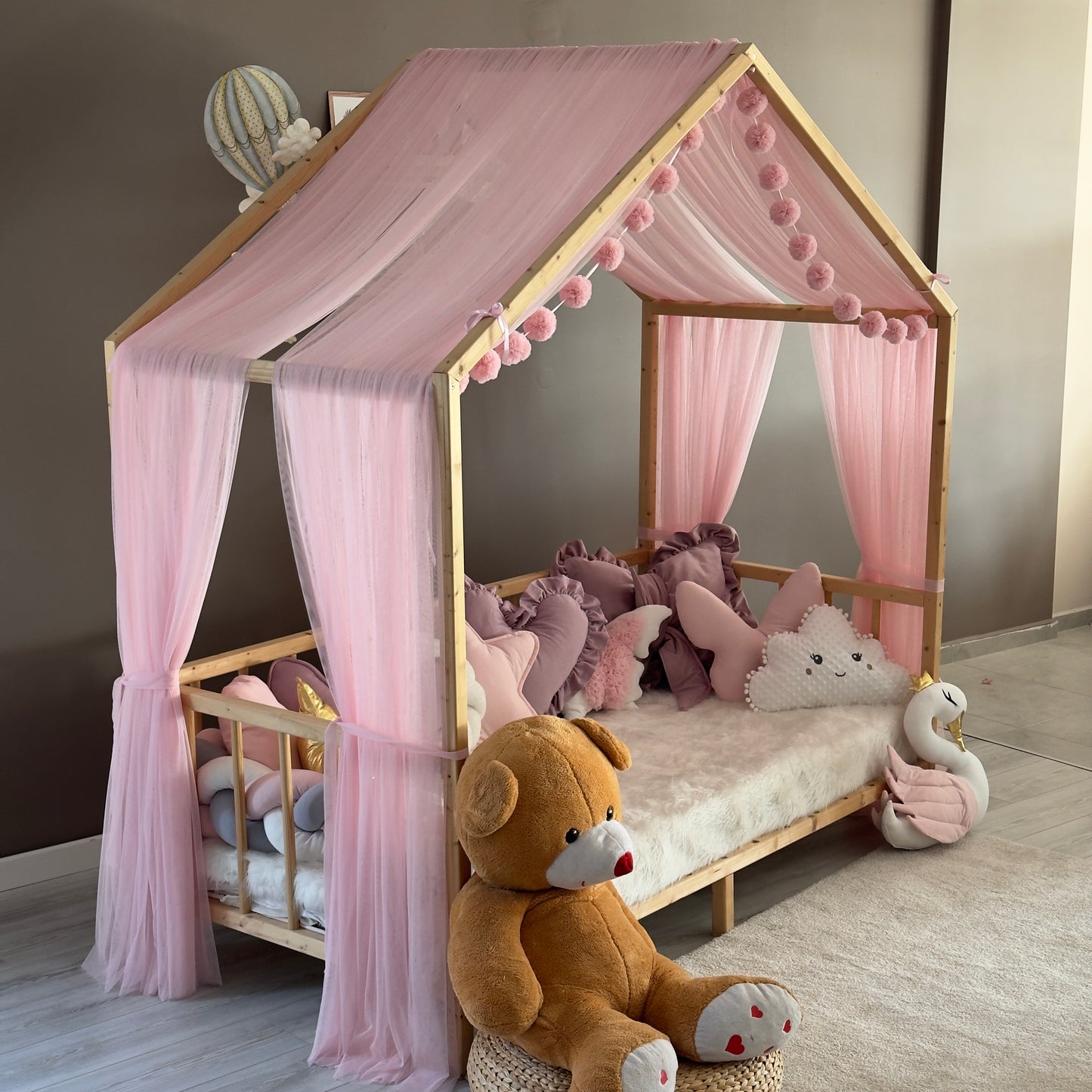 Toz Pembe Montessori Cibinlik - A Tipi