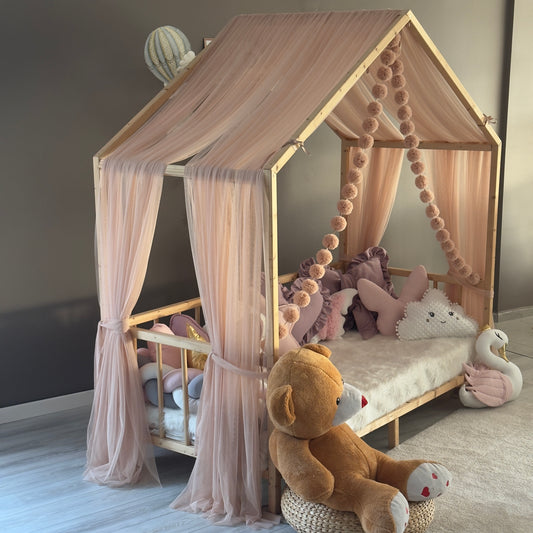 Açık Pudra Montessori Cibinlik - A Tipi