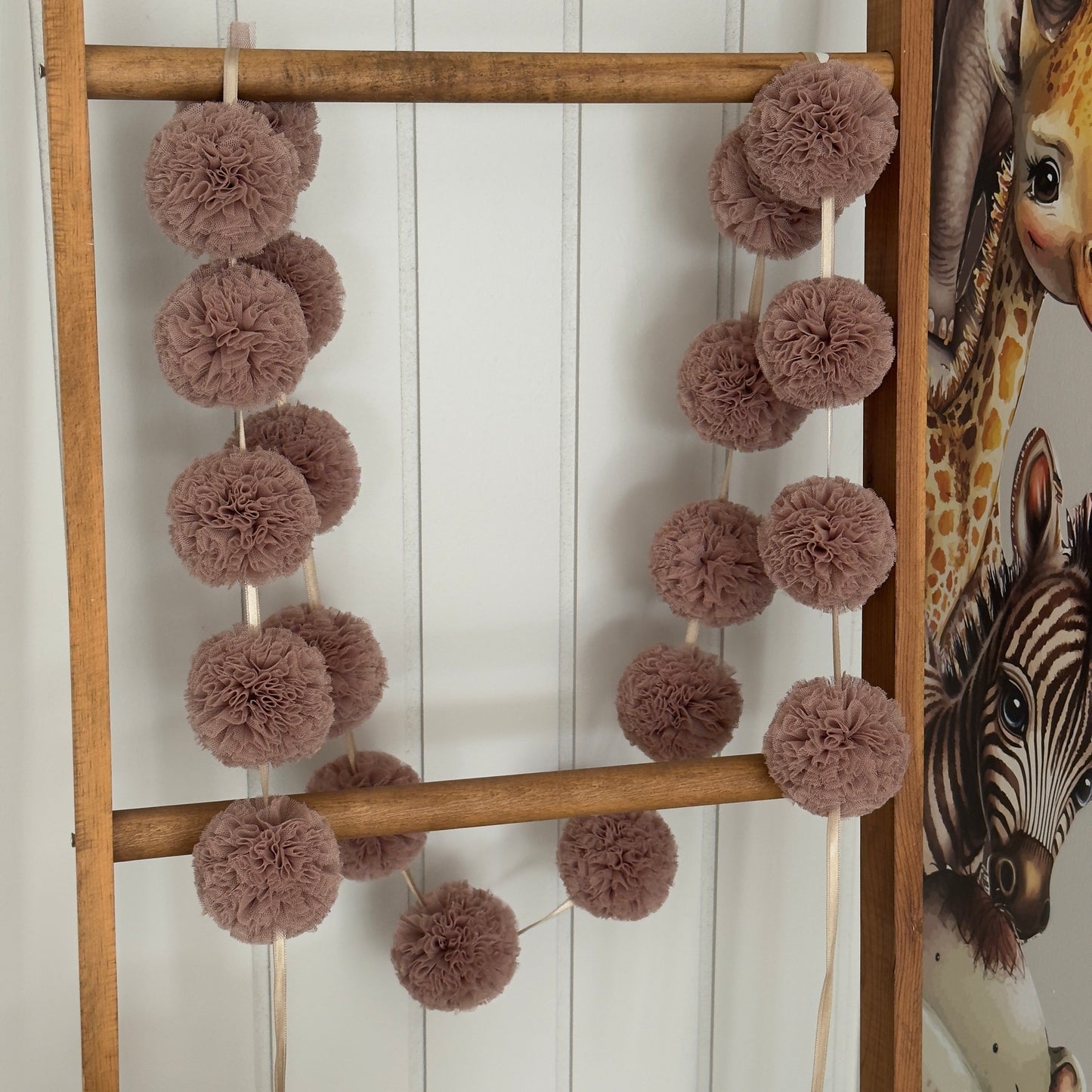 Mini Ponpon - Kahverengi