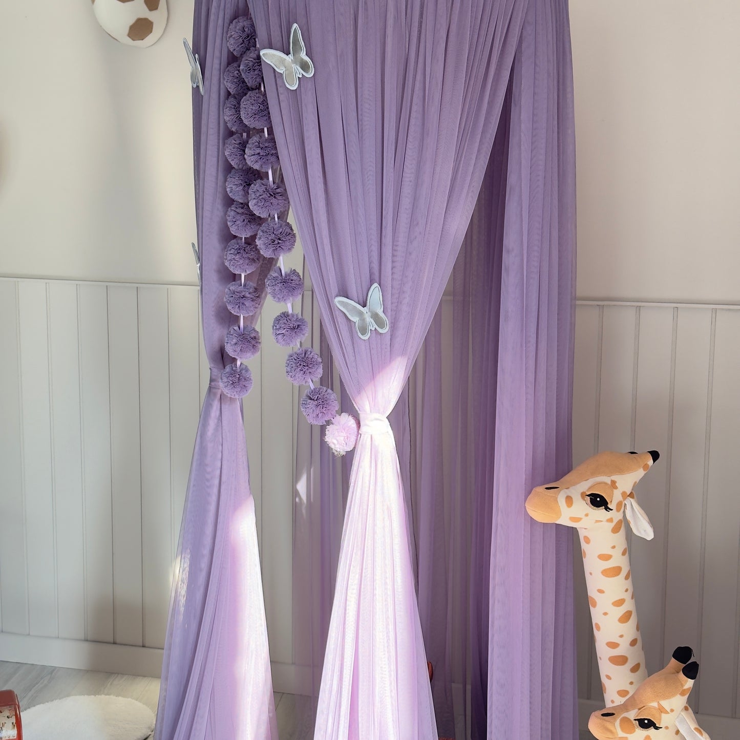 Premium Gece Mavisi Tül Cibinlik