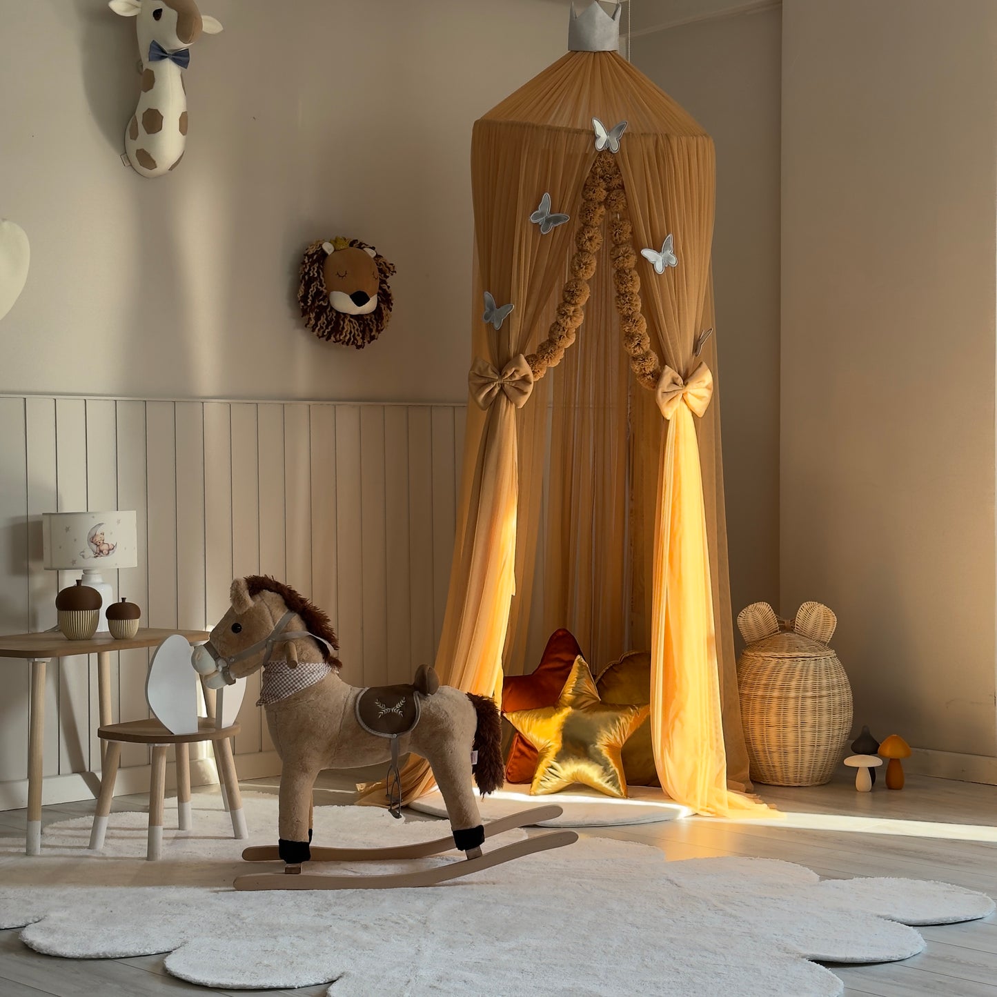 Premium Hardal Tül Cibinlik