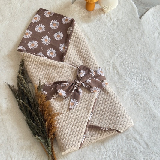 Kundak Battaniye - Papatya Desenli