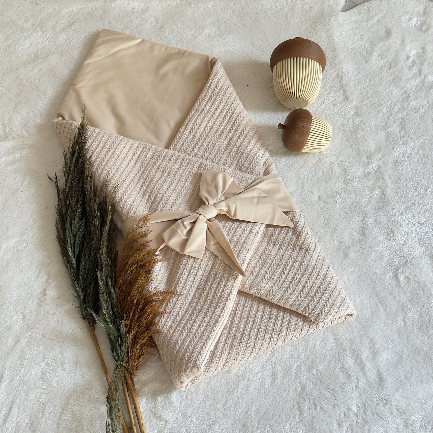 Kundak Battaniye - Bej Rengi