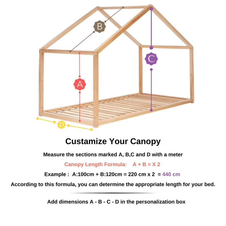 Toz Pembe Premium Montessori Cibinlik - A Tipi