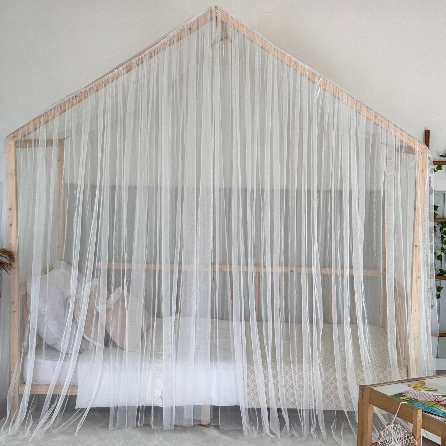 Beyaz Premium Montessori Cibinlik - A Tipi