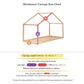 Beyaz Montessori Cibinlik - A Tipi