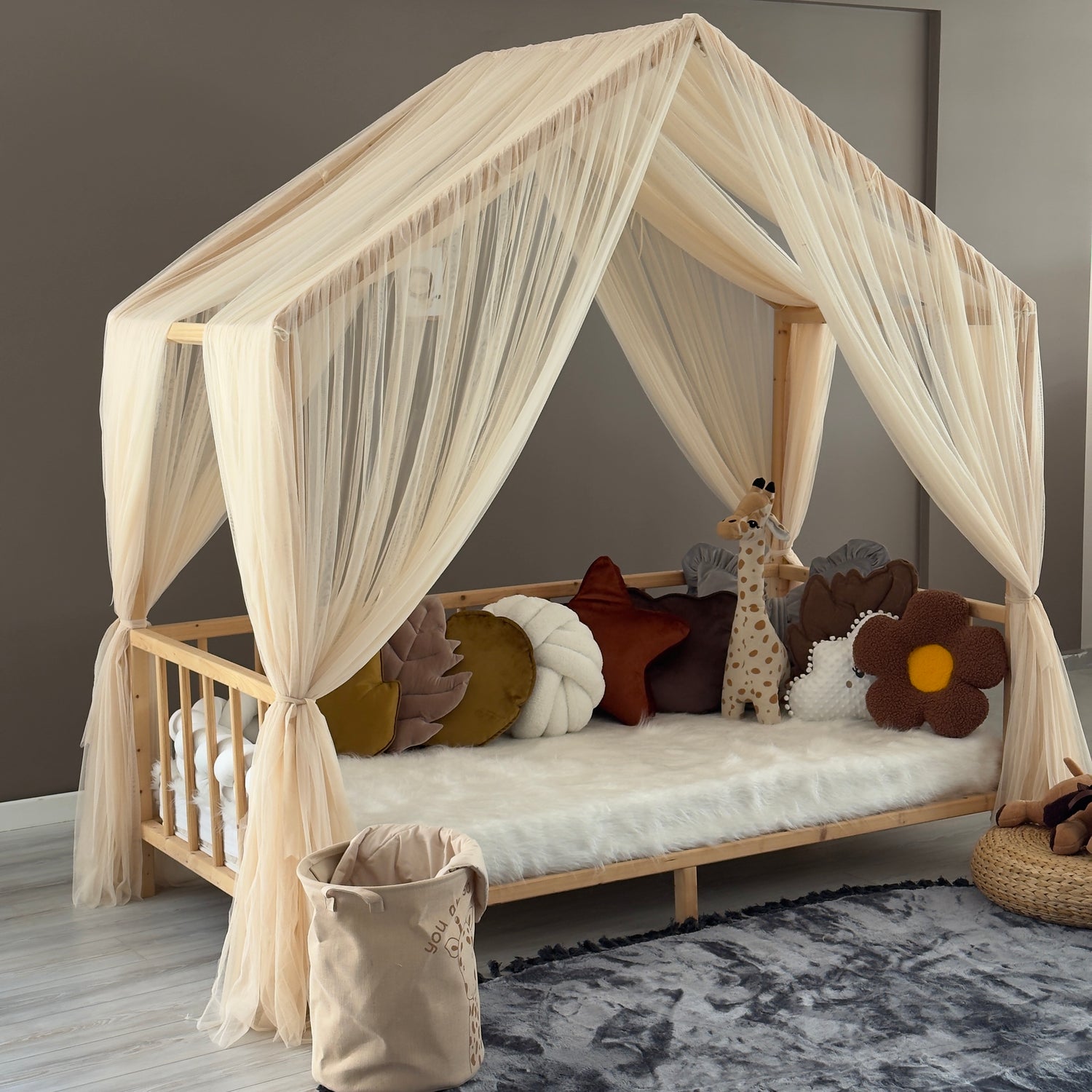 Bal Köpüğü Montessori Cibinlik - Premium A Tipi