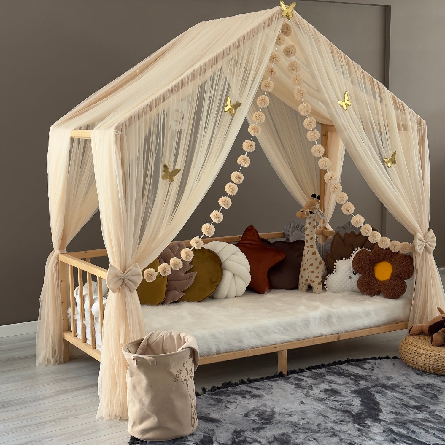 Bal Köpüğü Montessori Cibinlik - Premium A Tipi