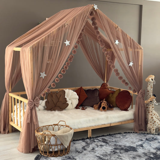 Kahverengi Montessori Cibinlik - Premium A Tipi