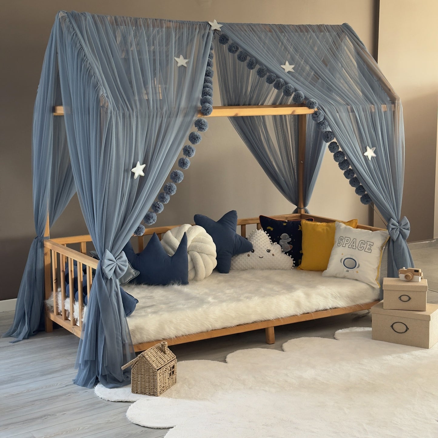 İndigo Montessori Cibinlik - Premium Standart