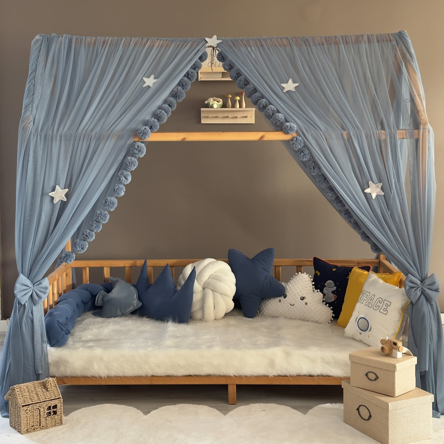 İndigo Montessori Cibinlik - Premium Standart