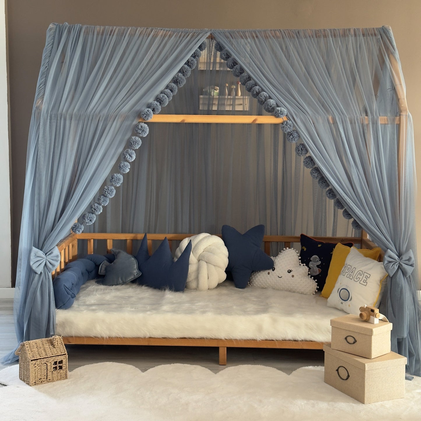 İndigo Montessori Cibinlik - Premium Standart