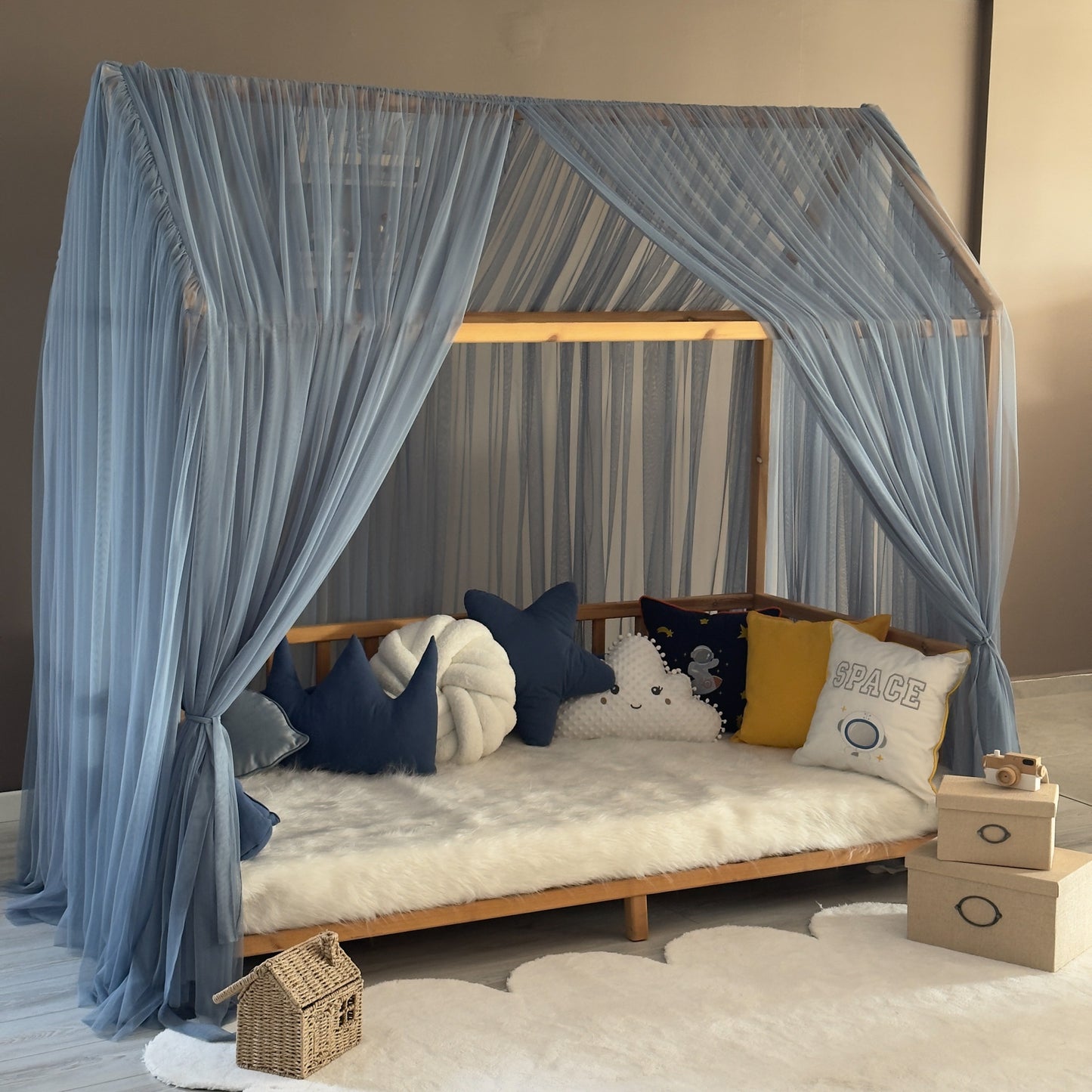 İndigo Montessori Cibinlik - Premium Standart