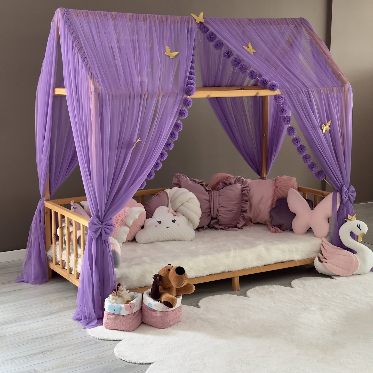 Lila Montessori Cibinlik - Premium Standart