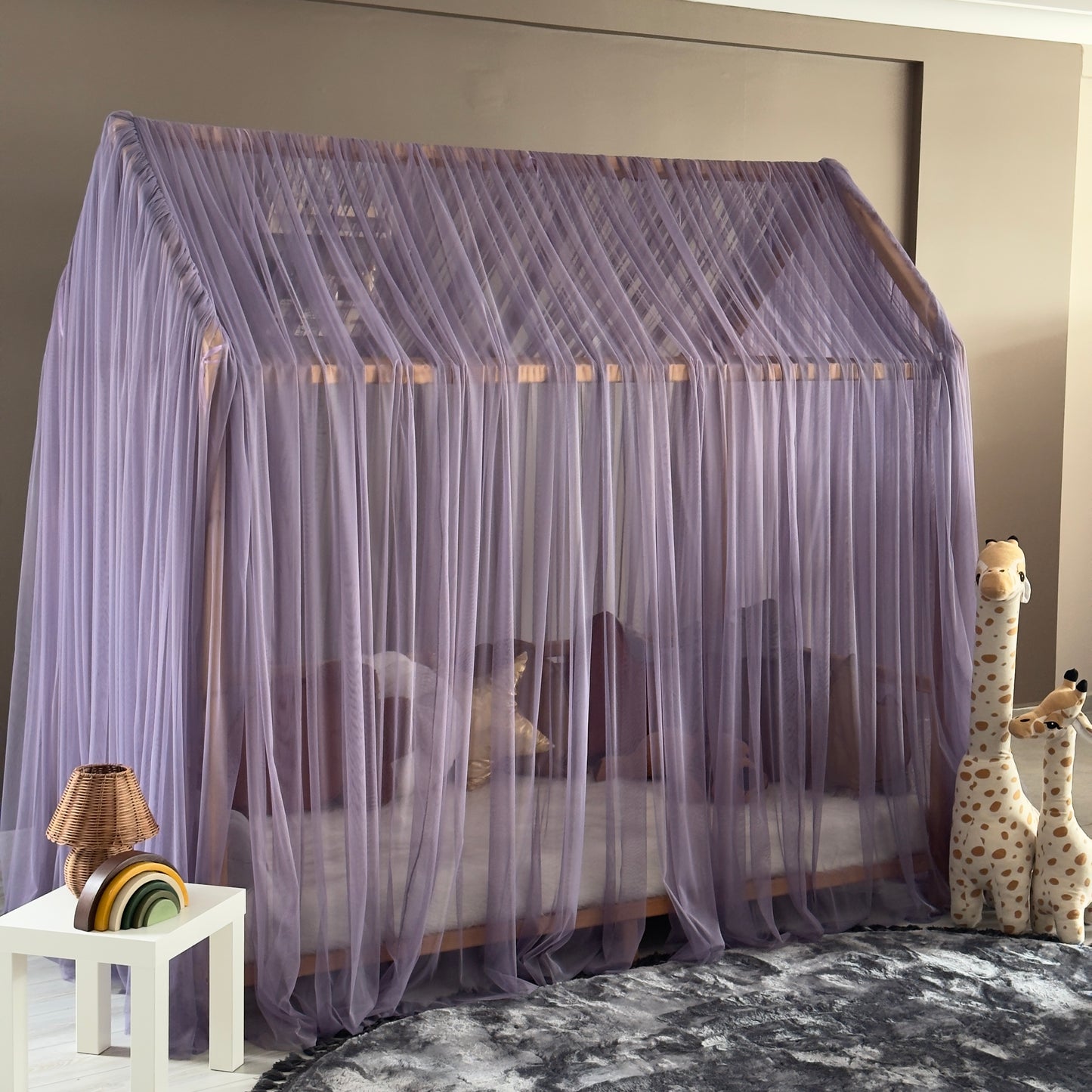 Gölge Mavisi Montessori Cibinlik - Premium Standart