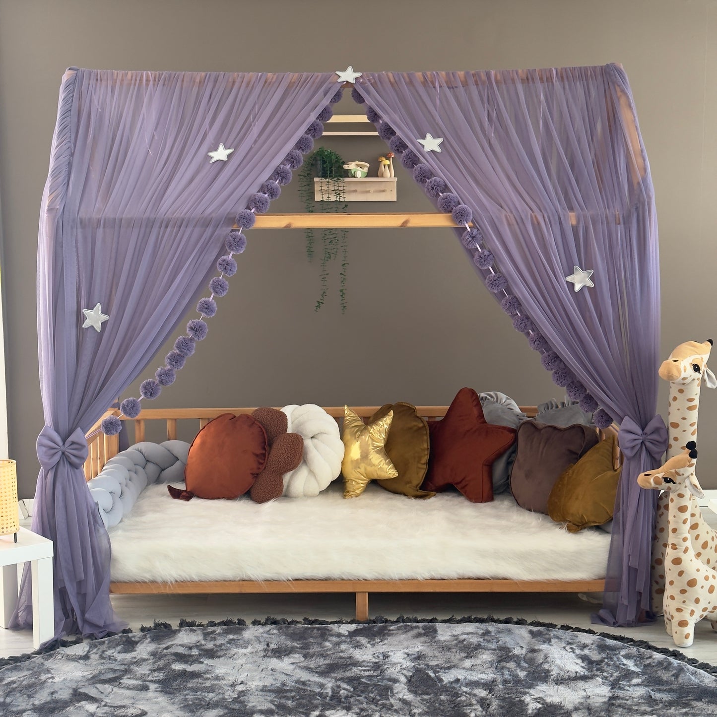 Gölge Mavisi Montessori Cibinlik - Premium Standart