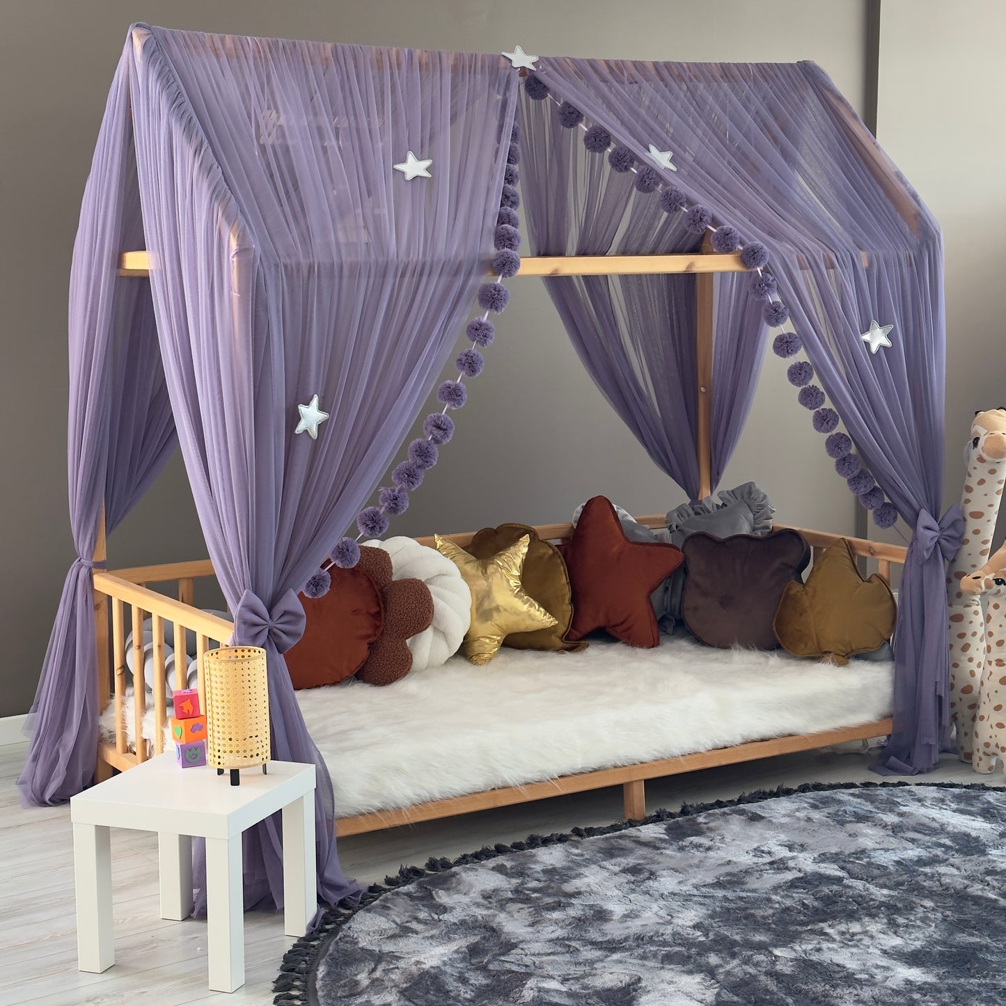 Gölge Mavisi Montessori Cibinlik - Premium Standart