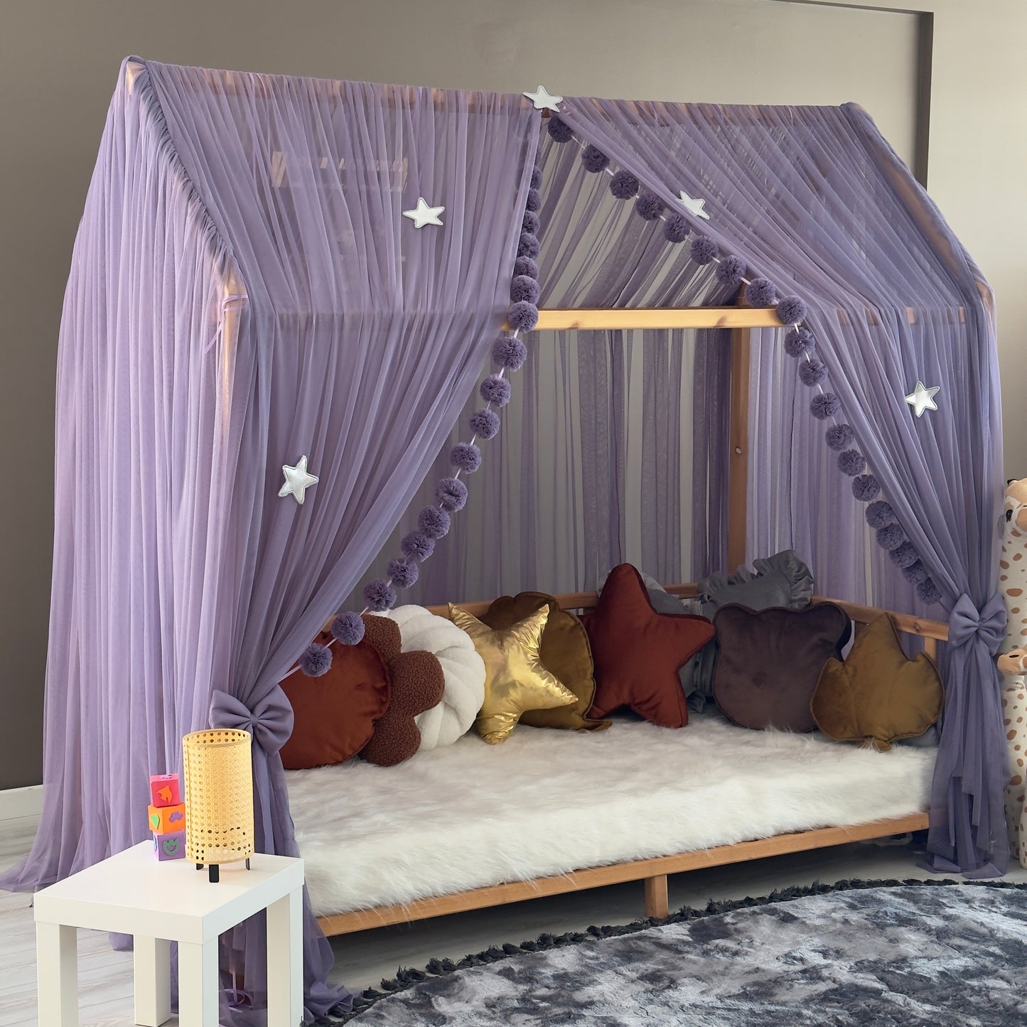 Gölge Mavisi Montessori Cibinlik - Premium Standart