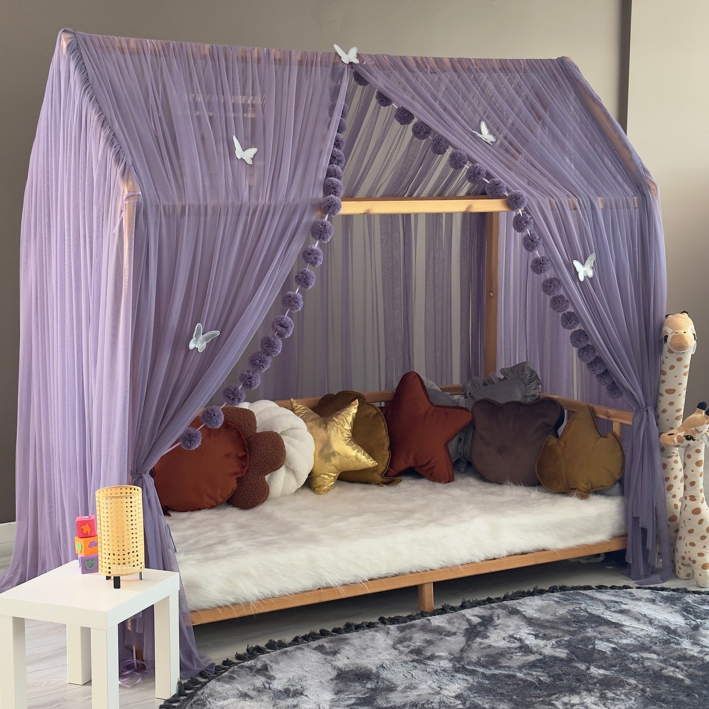 Gölge Mavisi Montessori Cibinlik - Premium Standart