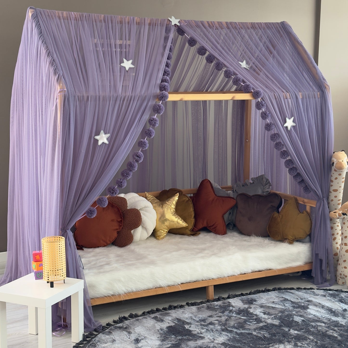 Gölge Mavisi Montessori Cibinlik - Premium Standart