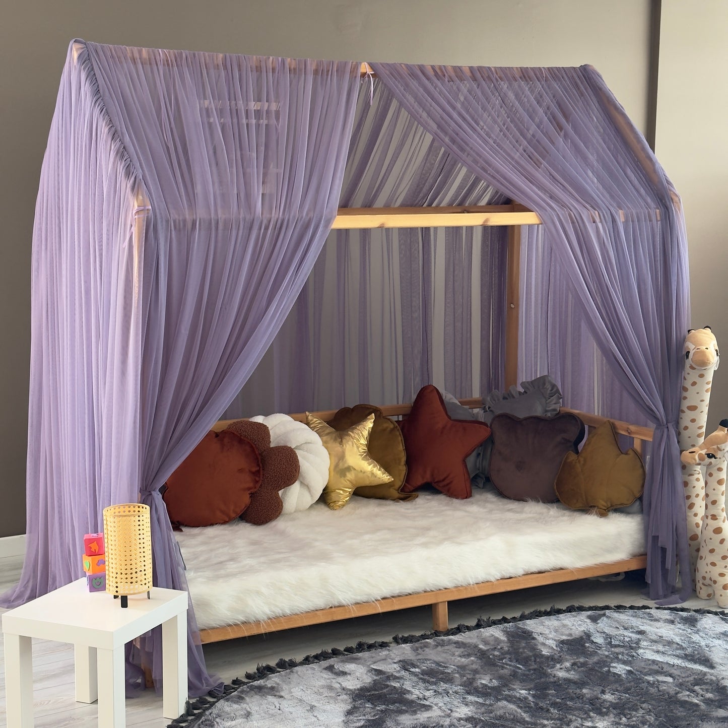 Gölge Mavisi Montessori Cibinlik - Premium Standart