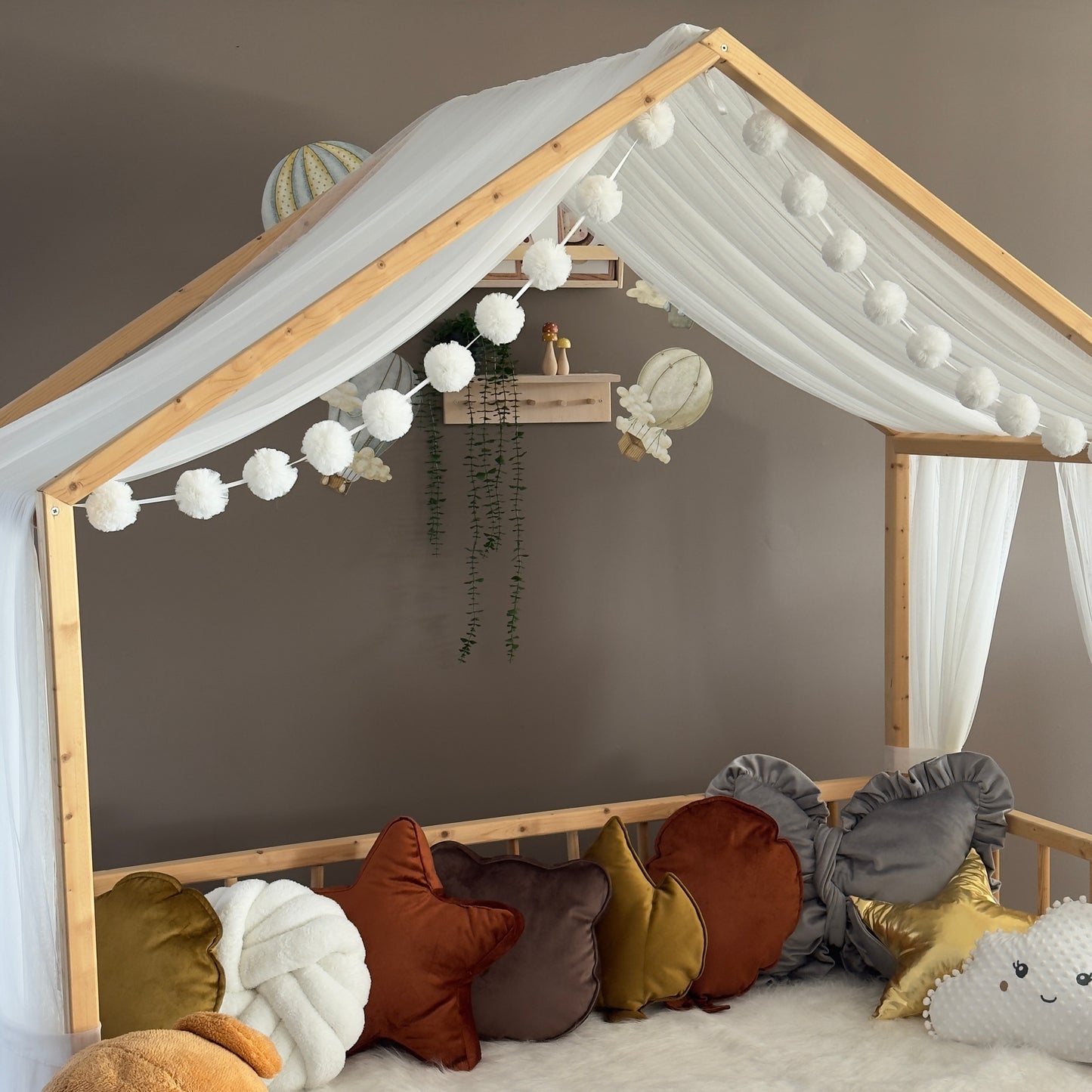 Beyaz Montessori Cibinlik - A Tipi