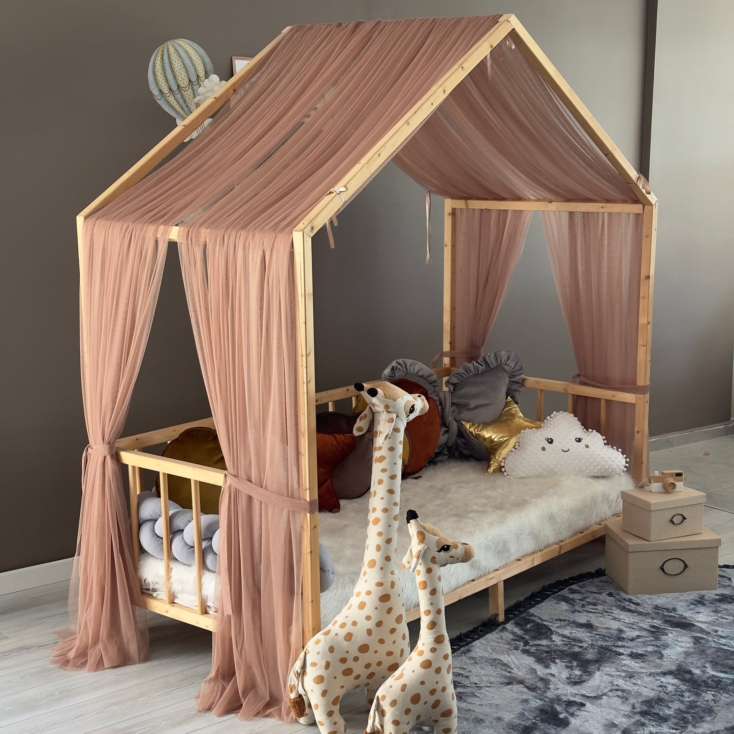 Kahverengi Montessori Cibinlik - A Tipi