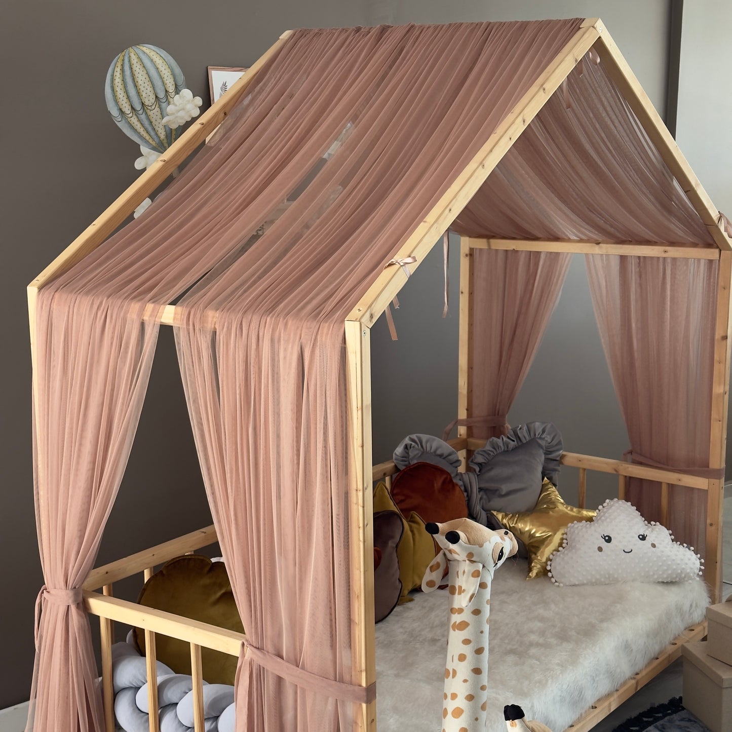 Kahverengi Montessori Cibinlik - A Tipi