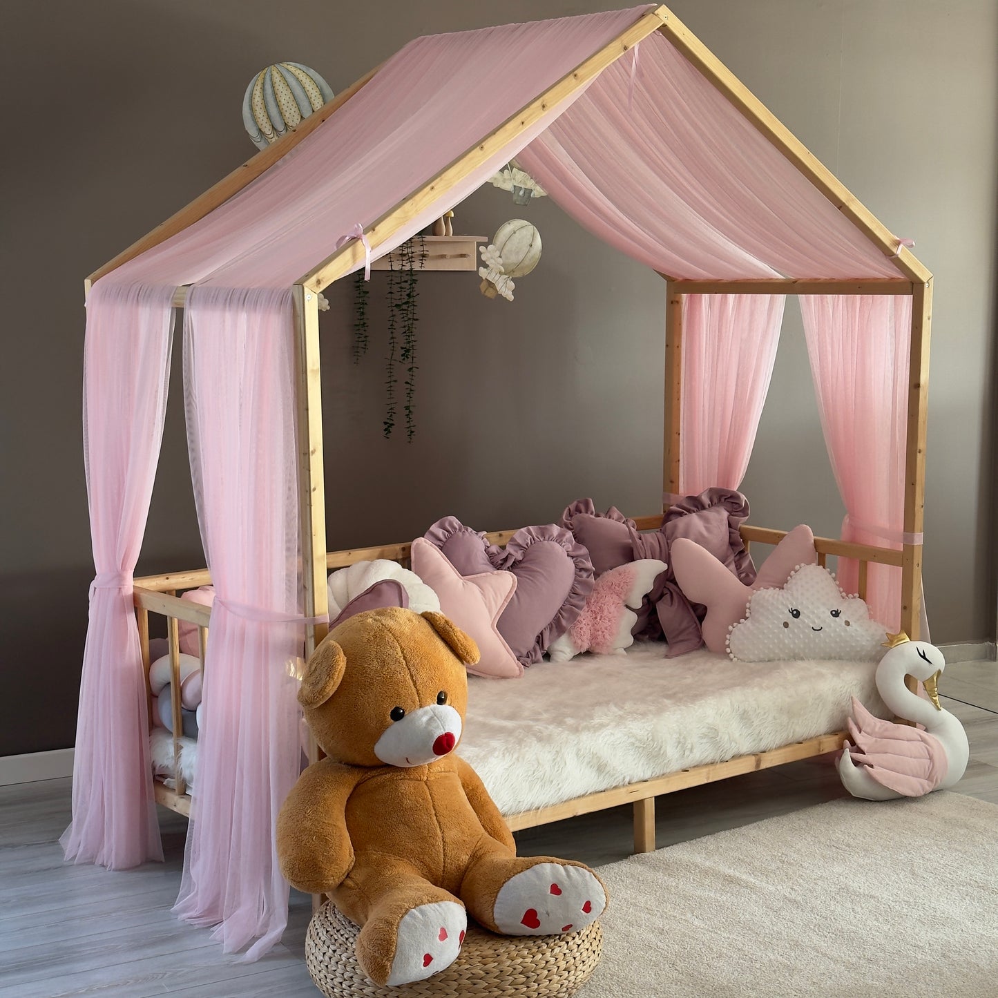 Toz Pembe Montessori Cibinlik - A Tipi