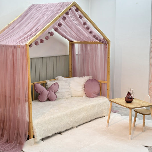 Pastel Pembe Montessori Cibinlik - A Tipi