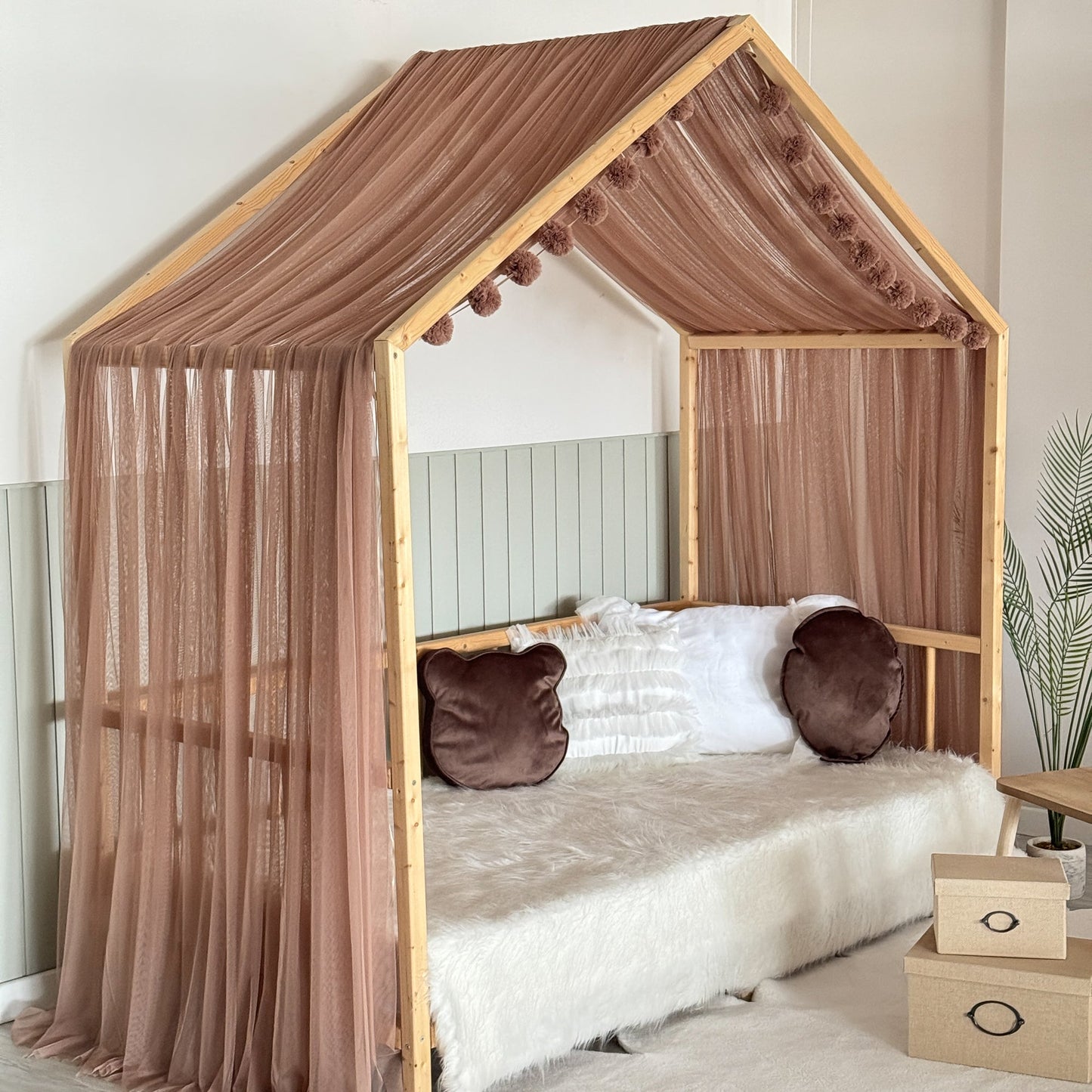 Kahverengi Montessori Cibinlik - A Tipi
