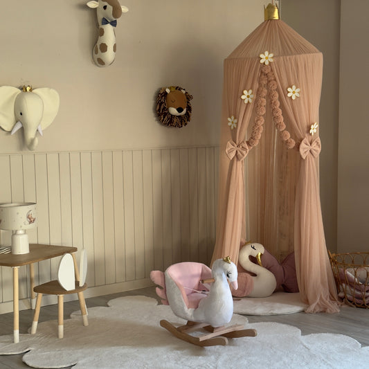 Premium Açık Pudra Tül Cibinlik