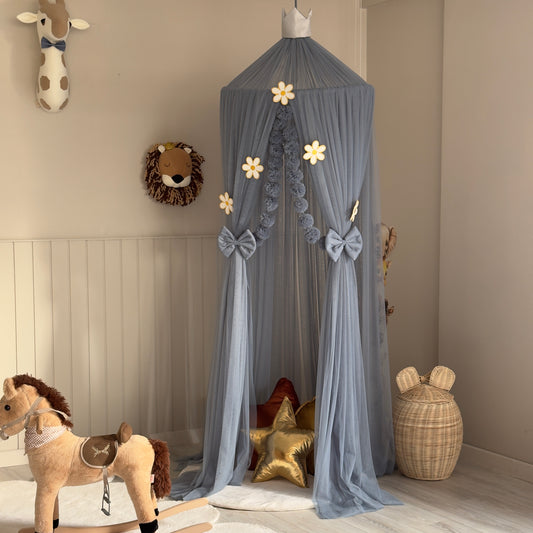 Premium İndigo Tül Cibinlik