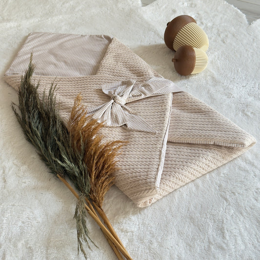 Kundak Battaniye - Ekose Desenli